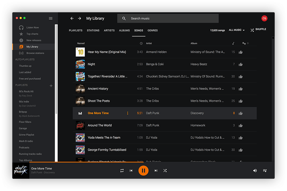 online music player for mac